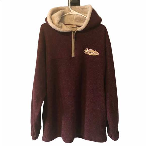 Habitat Jackets & Coats Habitat Red Rocks Sherpa Hoodie Poshmark
